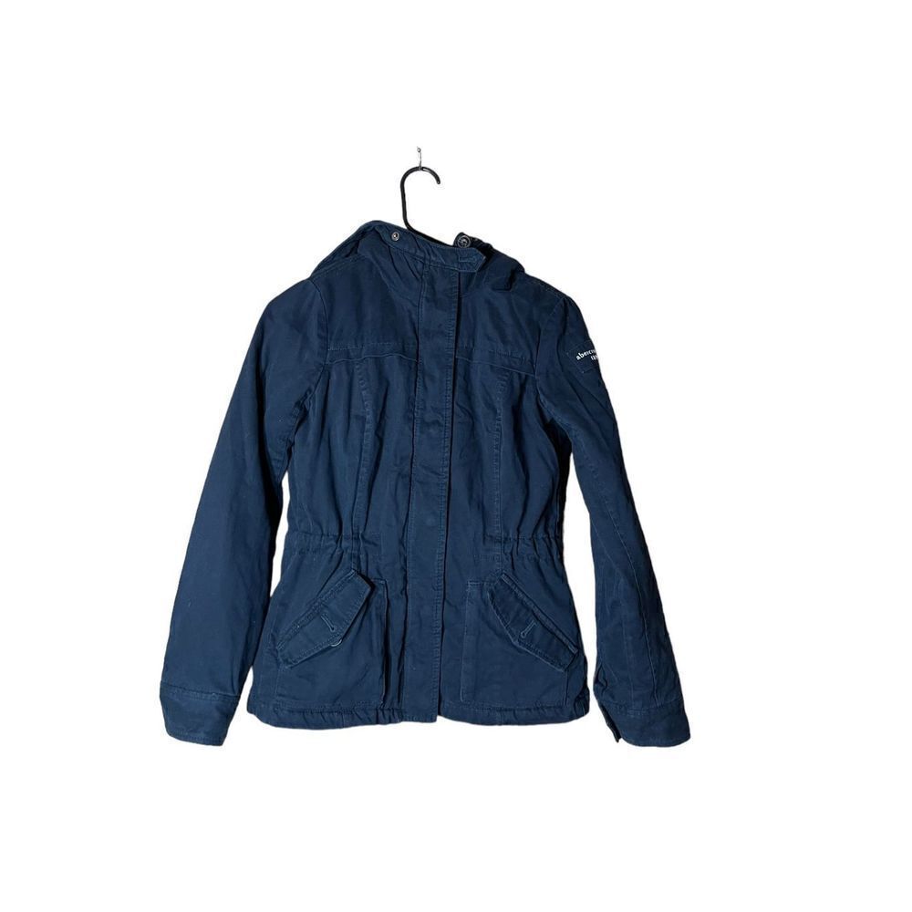 Abercrombie Kids Girls Blue Sherpa Lined Jacket Size XL